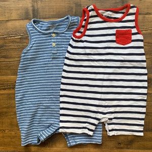Baby GAP Infant Boy Size 18-24M Romper Bundle